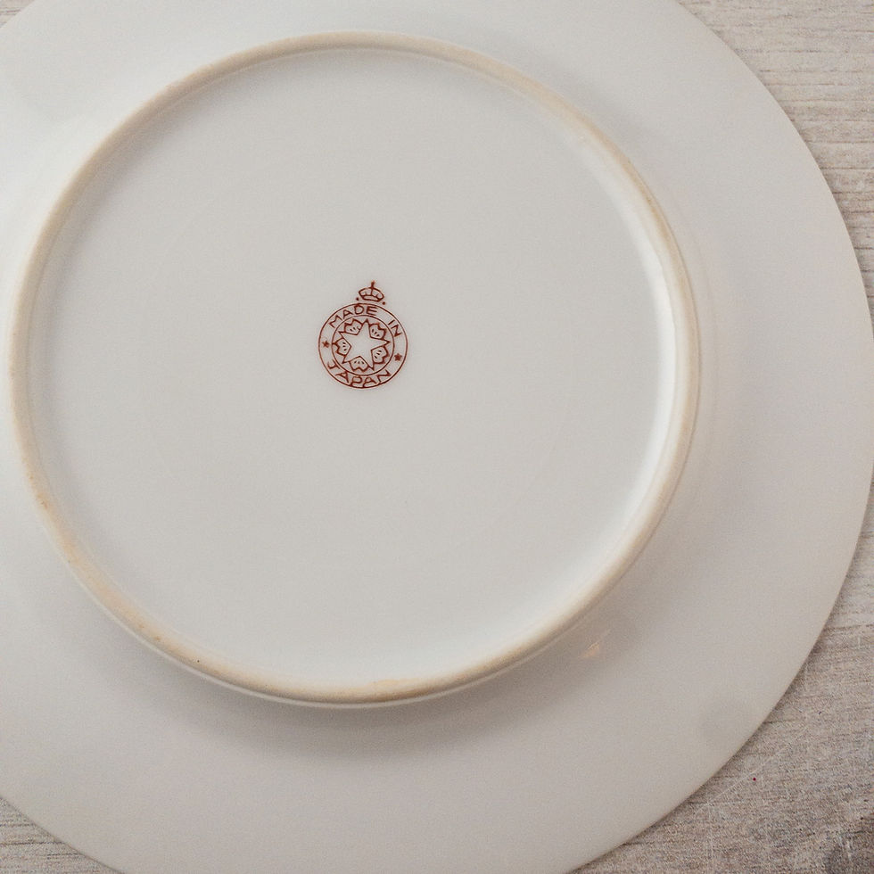 Thumbnail: 1920s Noritake Floreal Bread & Butter Plate — Japan