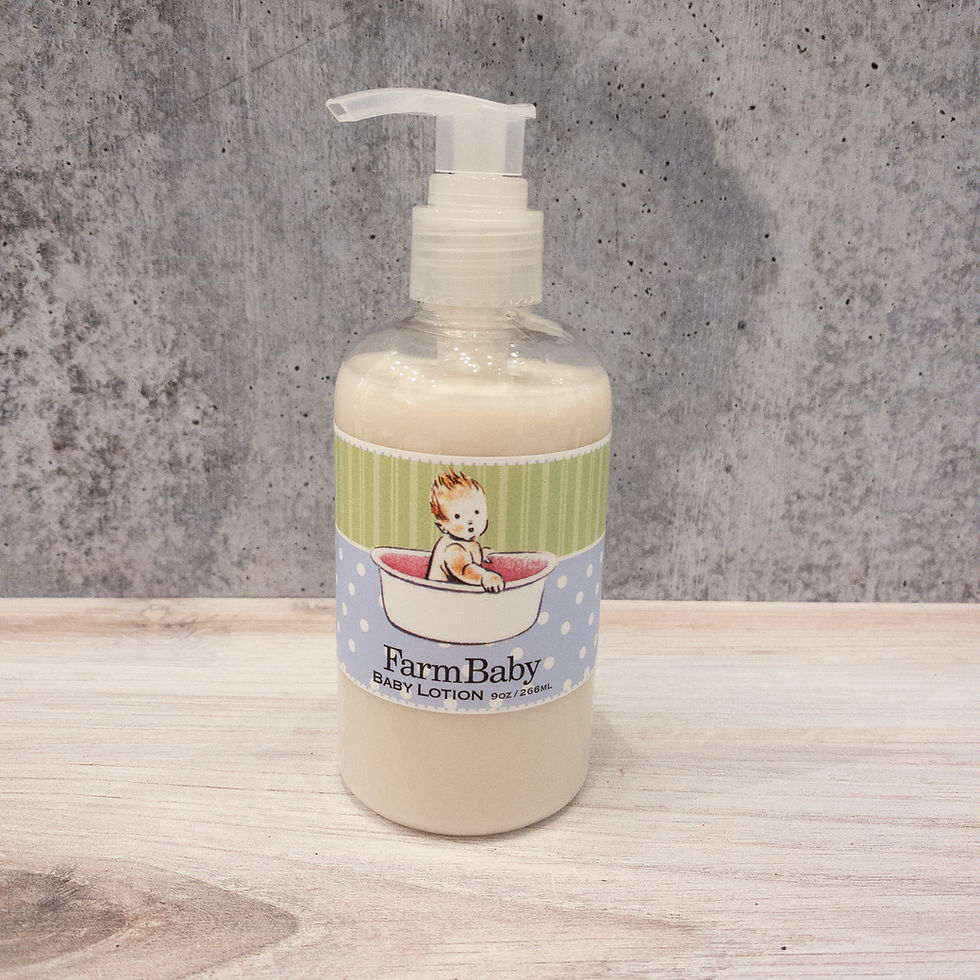 Farm Baby Lotion with Aloe & Lavender - Sweet Grass Farm