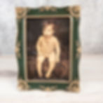 Thumbnail: Green Vintage Style Photo Frame