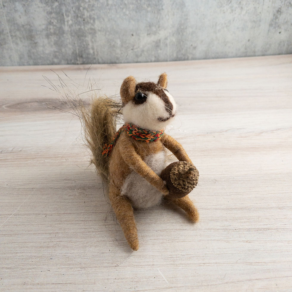 Squirrel With Scarf Critter