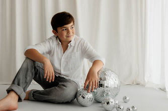 Kerst fotoshoot in Vlaanderen