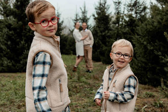 Kerstshoot op locatie in kasteel Vlaanderen