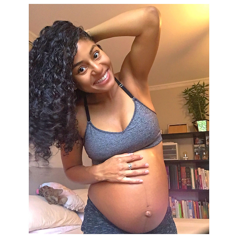 We never think of the placenta also holding space in our bellies
