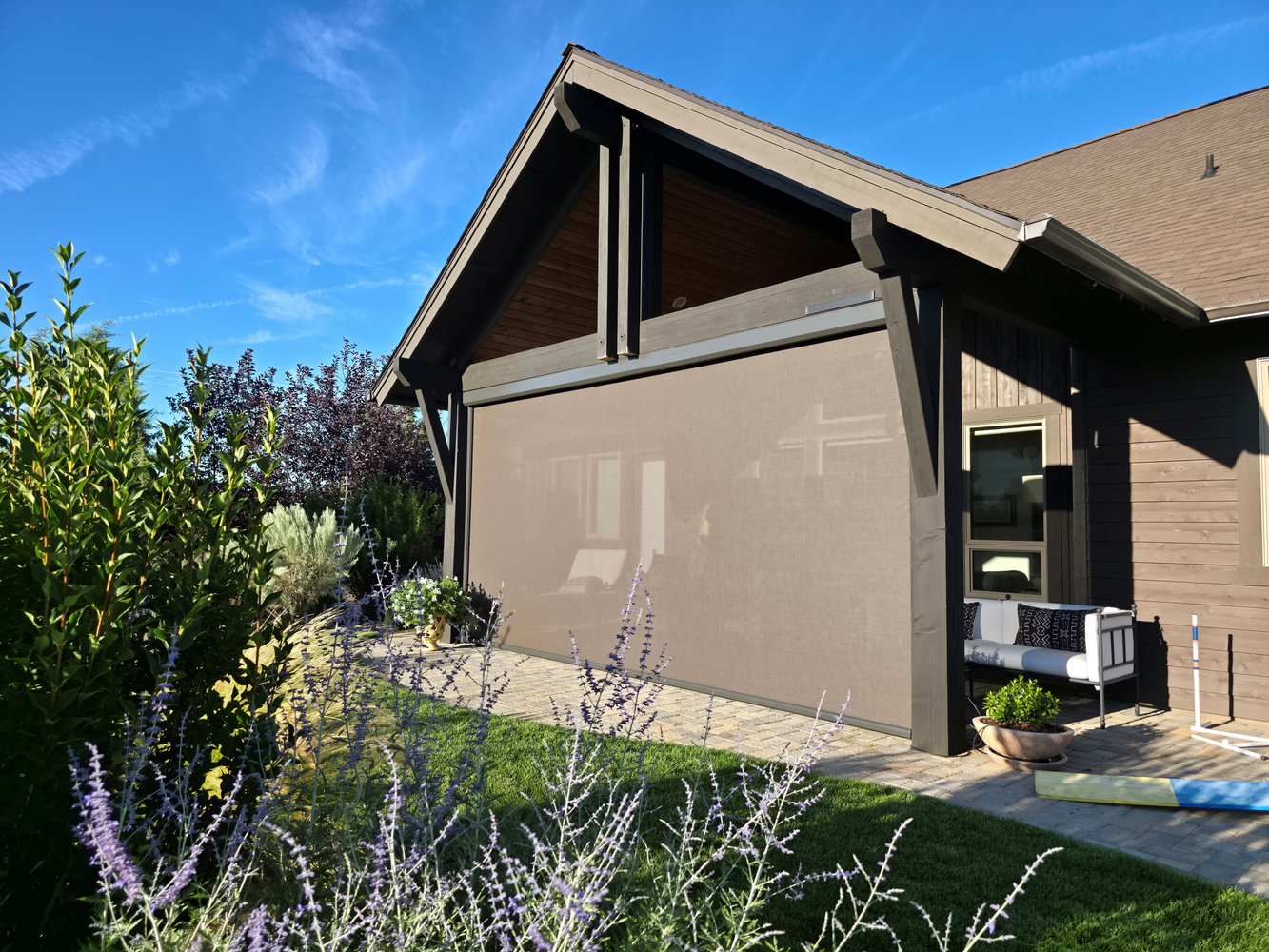 Exterior solar shade project
