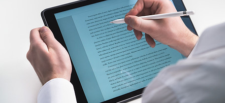 Escrevendo sobre Tablet