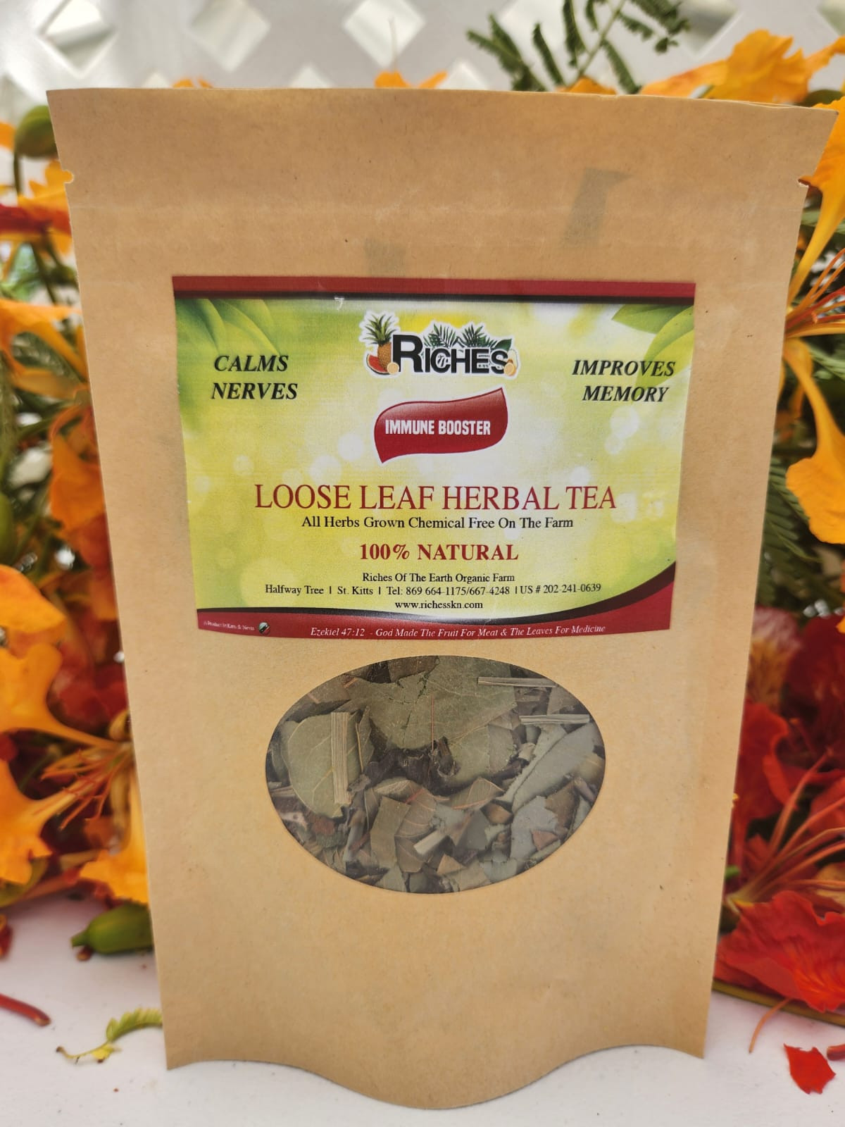 Chemical Free Immune Booster Herbal Tea, 28 g