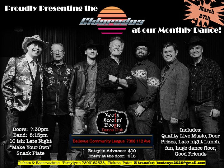 Eldorados featured in our March Dance