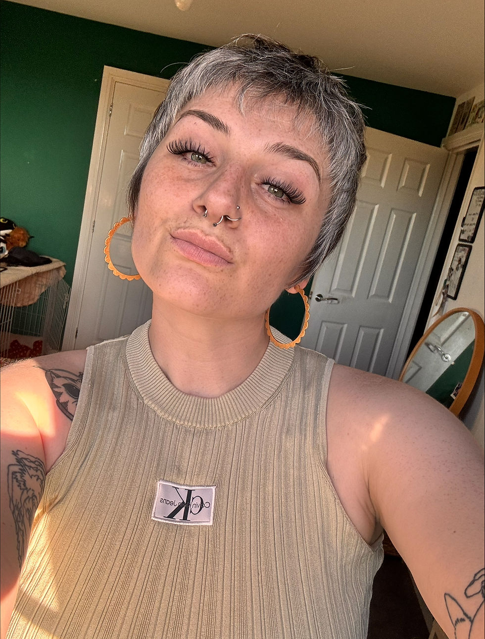 Just a silly little picture of me, in case anyone wanted to put a face to a very long name.