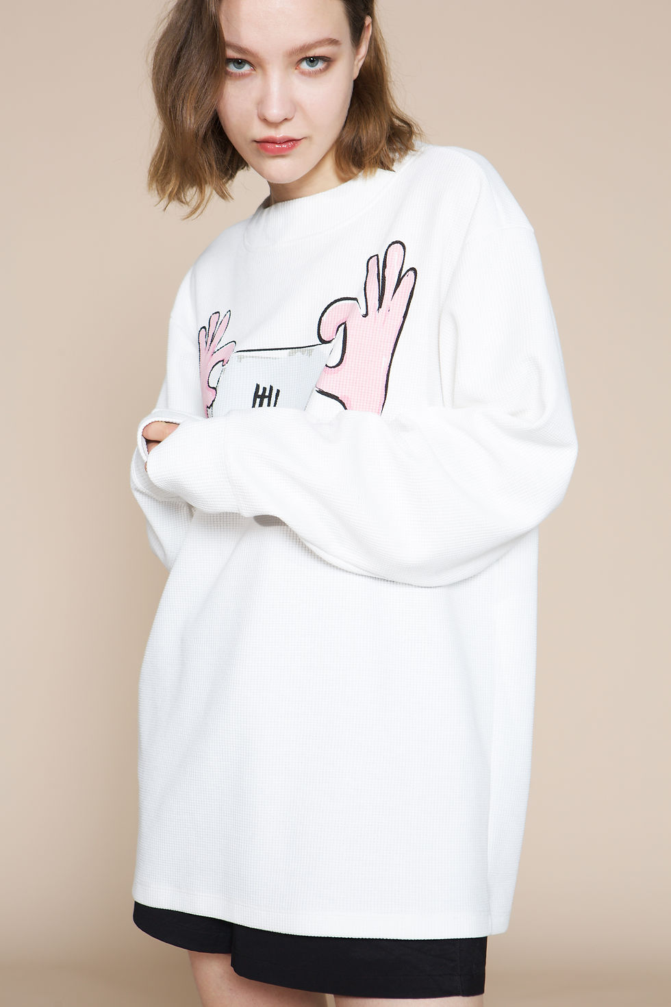 Thumbnail: 手绘艺术画长袖T恤 Hand Drawn Pyjama Long Sleeves