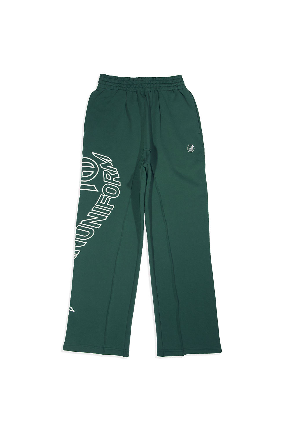 Thumbnail: 夜光刺绣徽标直筒运动裤 Glow-In-The-Dark Sweat Pants