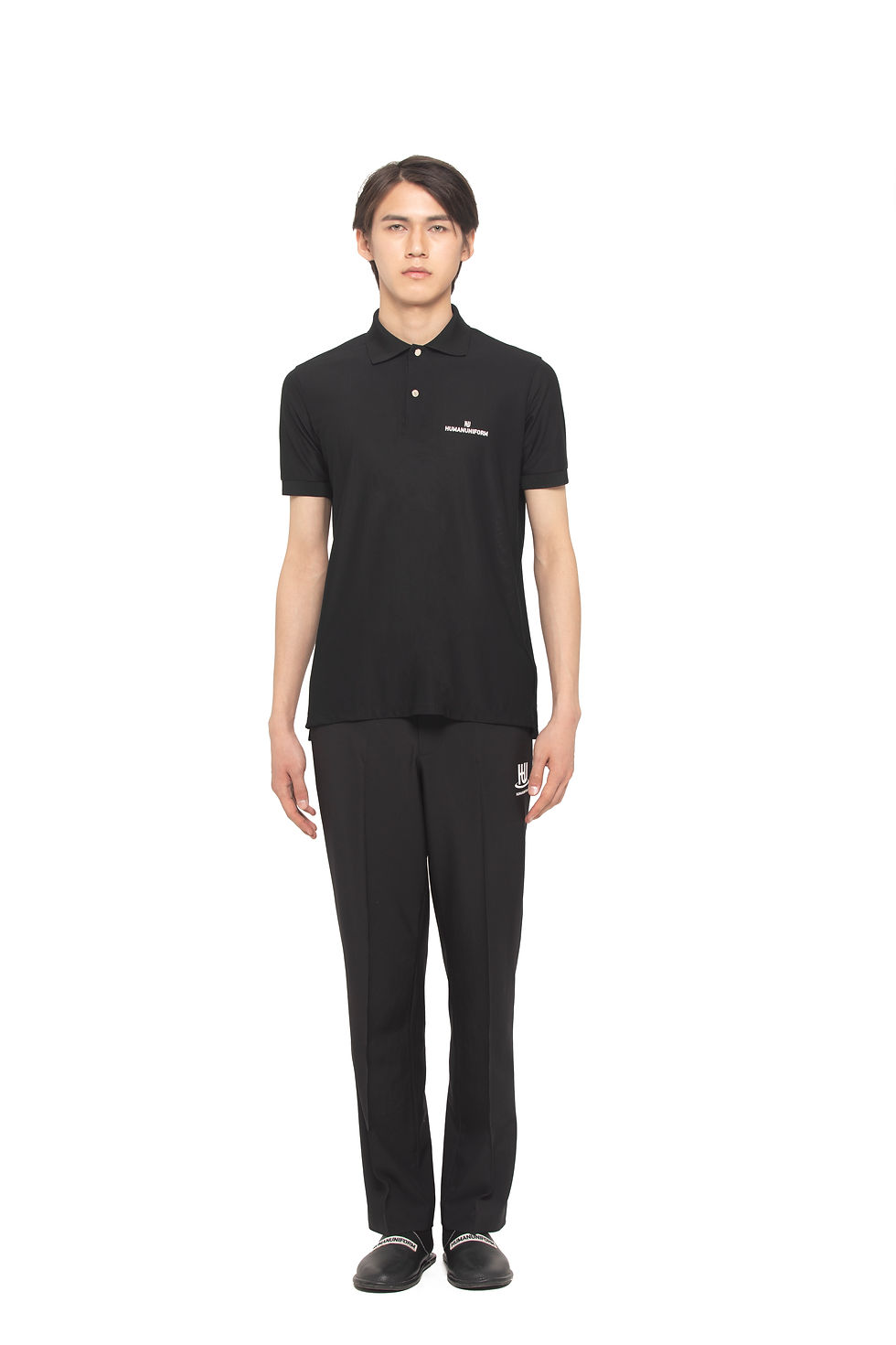 Thumbnail: HUMANUNIFORM 徽标高尔夫球裤 Off white Logo Golf Pants