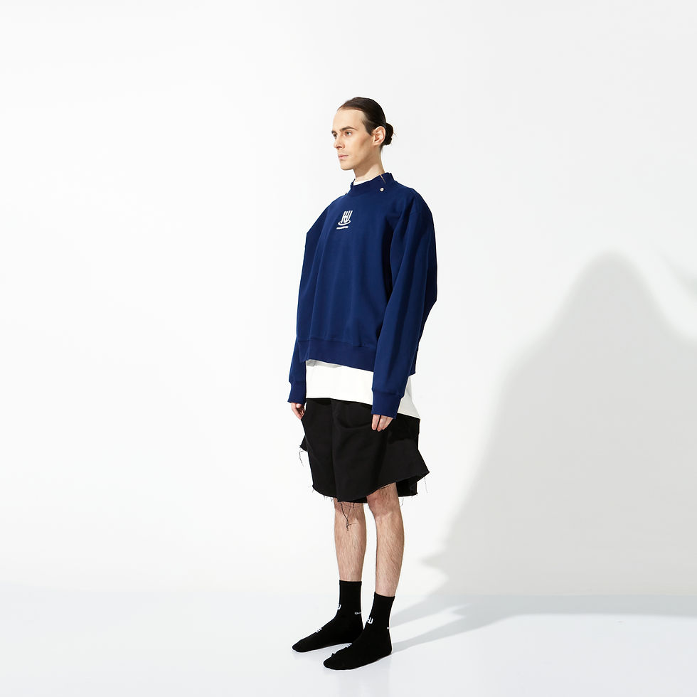 Thumbnail: 星环艺术字圆领套头衫 Starloop Logo Crewneck