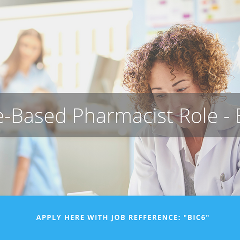 [CLOSED] Practice-Based Pharmacist Role - Bicester