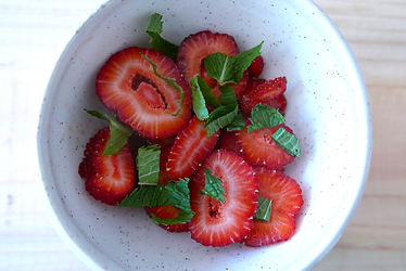 strawberry summer mint
