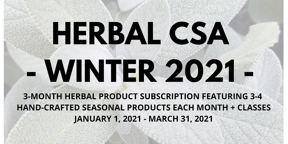 Winter Herbal CSA