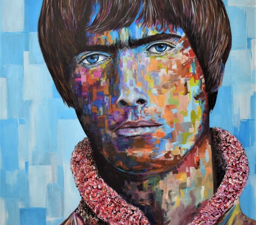 Carl Hodges Art 'Liam Gallagher'