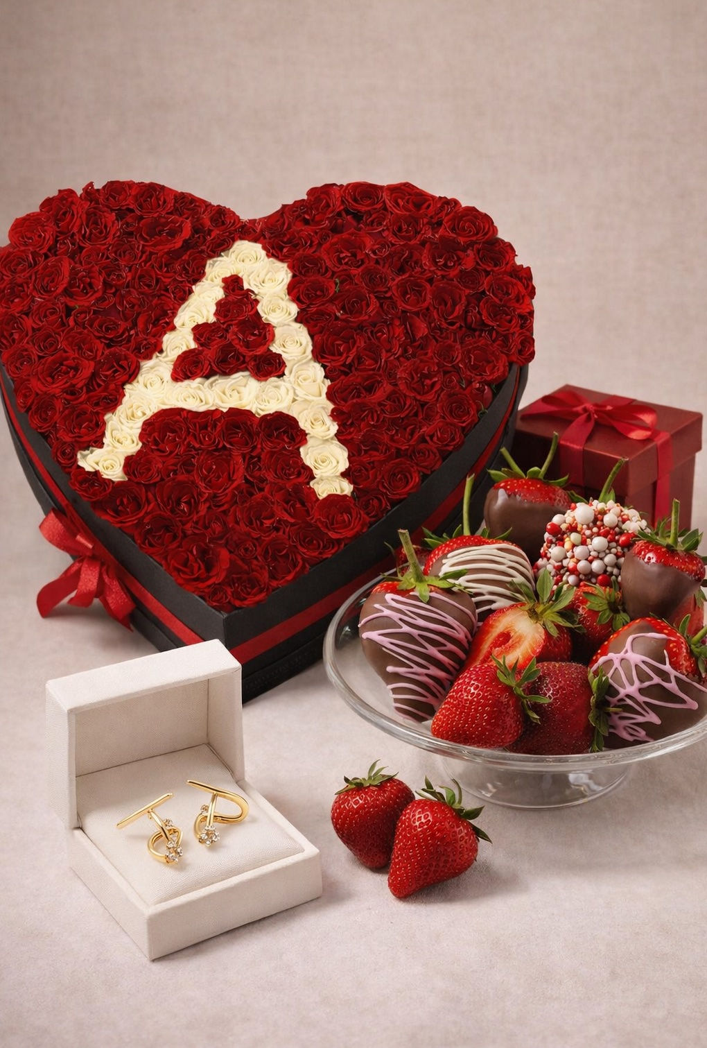 Initial Luxe Heart Box Bundle