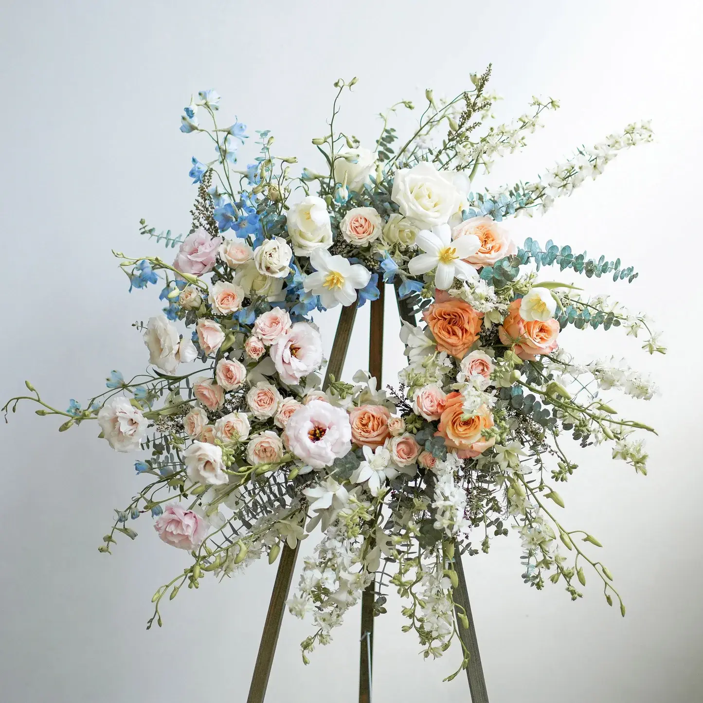 Ethereal Meadow Funeral Wreath