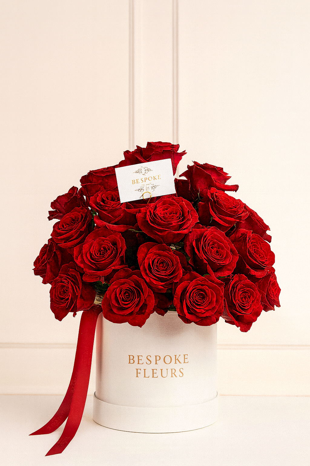 The Crimson Amour Hat Box