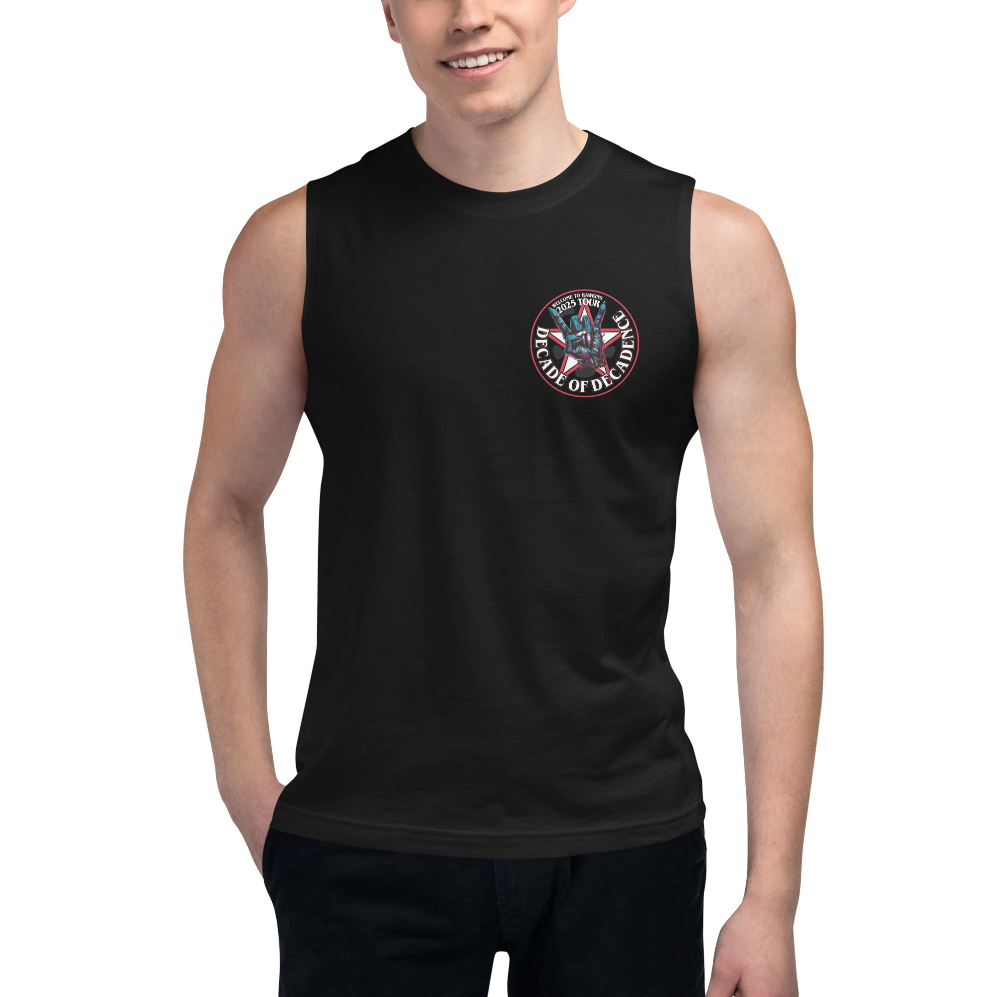 Welcome to Hawkins Tour 2025 Muscle Shirt