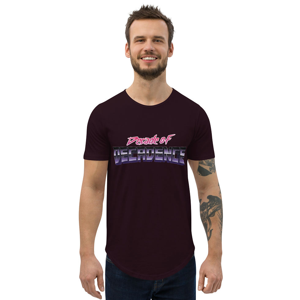 Thumbnail: DOD Custom Men's Curved Hem T-Shirt