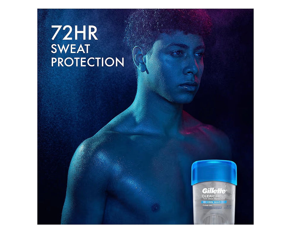 Thumbnail: Gillette Antiperspirant and Deodorant for Men, 72hr Sweat & Odor Protection, Lon