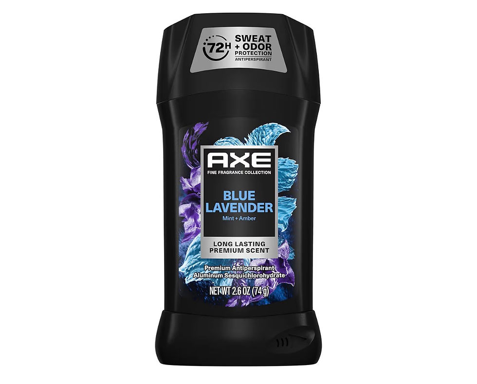 Thumbnail: AXE Fine Fragrance Collection Antiperspirant Deodorant for Men Blue Lavender 72 