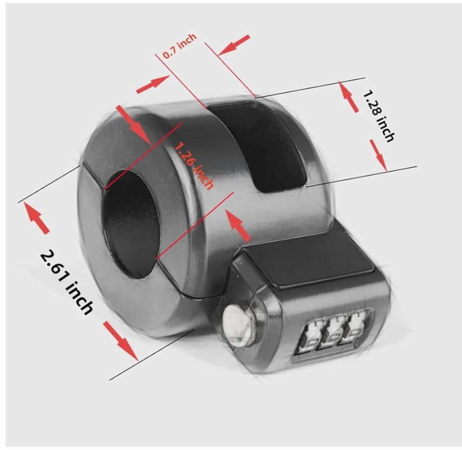 Thumbnail: Keyed Door Handle Lockout Device Cover with Code to Disable Access to Keyhole Co