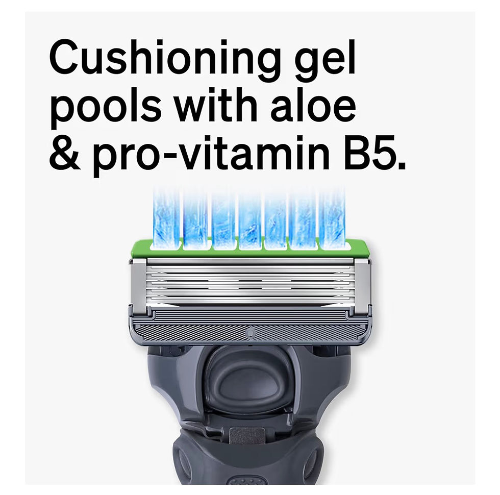 Thumbnail: Schick Hydro Sensitive Razors for Men, 1 Razor Handle with 3 Razor Blades Refill
