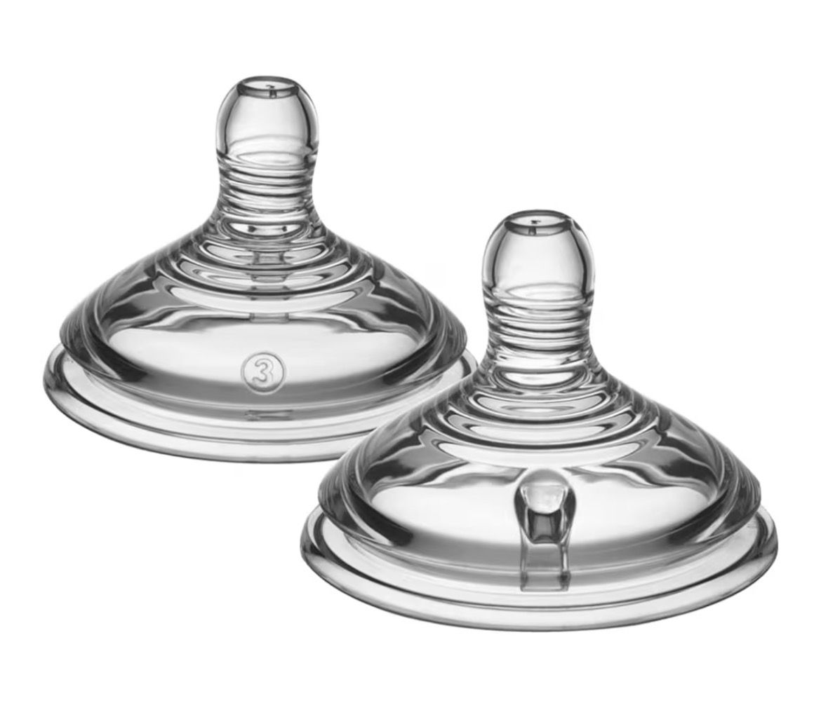 Tommee Tippee Natural Start Baby Bottle Nipples, Breast-Like for A Natural Latch