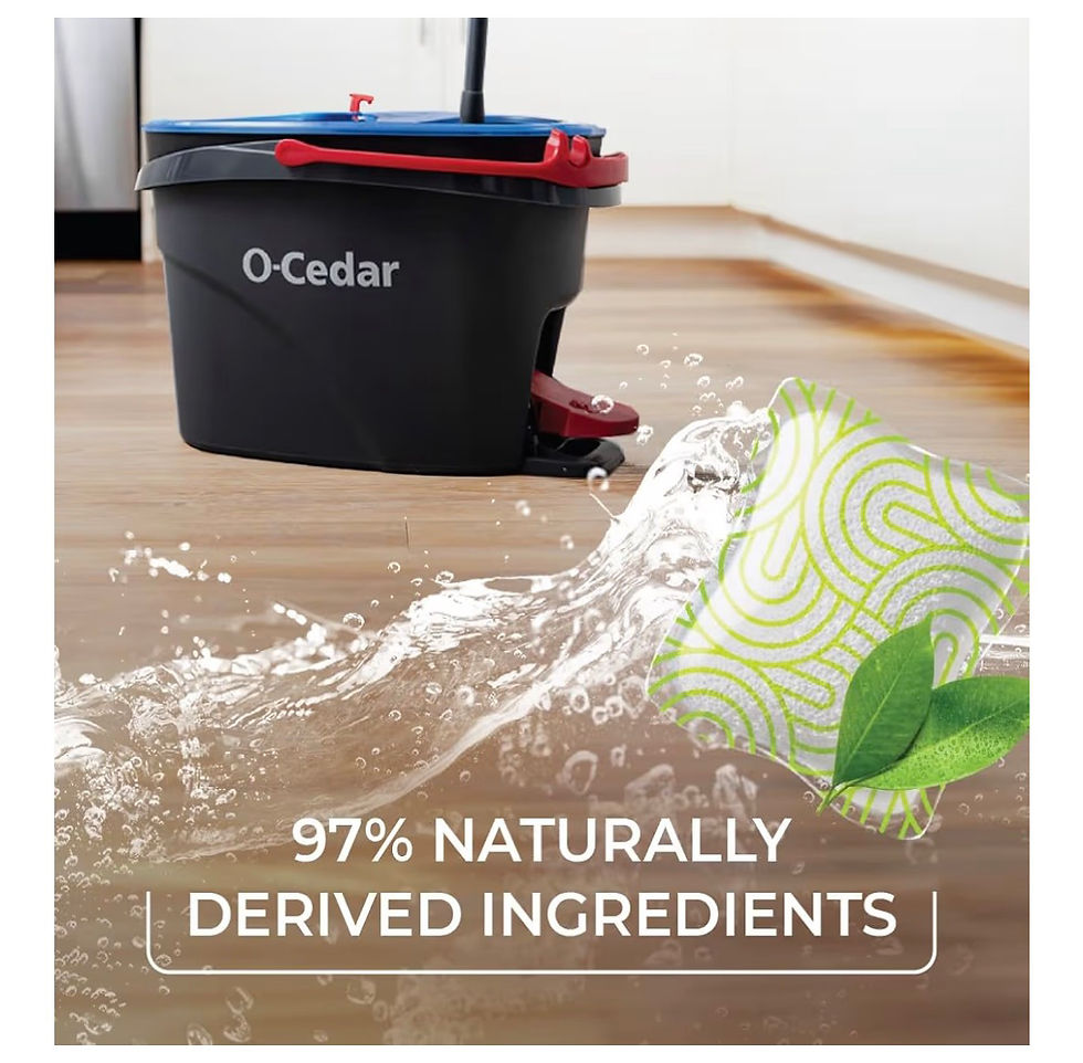 Thumbnail: O-Cedar PACS Hard Floor Cleaner, Crisp Citrus Scent 10 Count (1-Pack) | Made wit