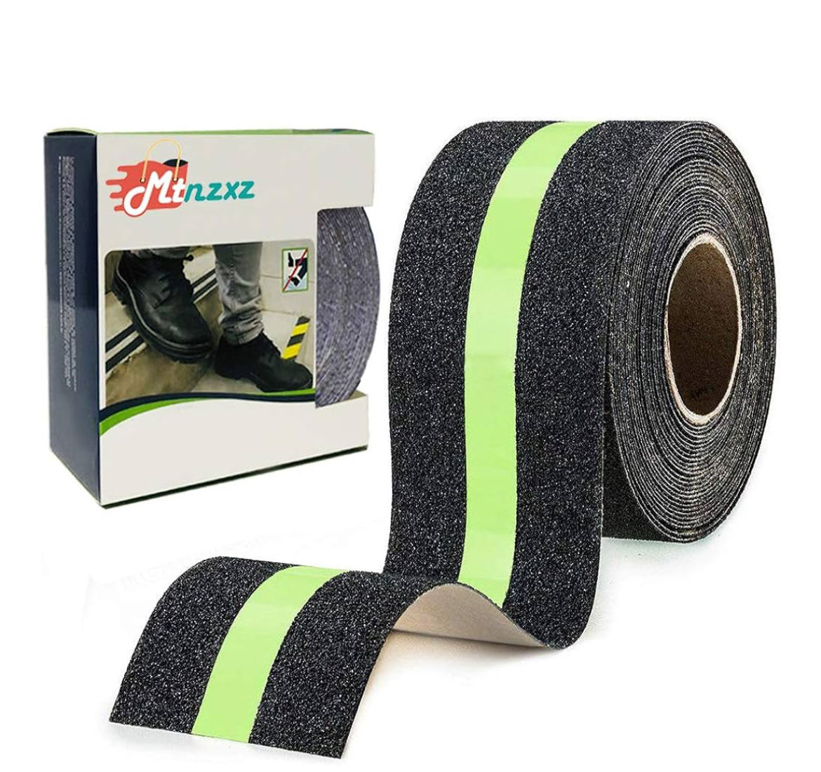 Anti Slip Grip Tape, Non-slip Traction Tapes with Glow in the Dark Reduce the Ri