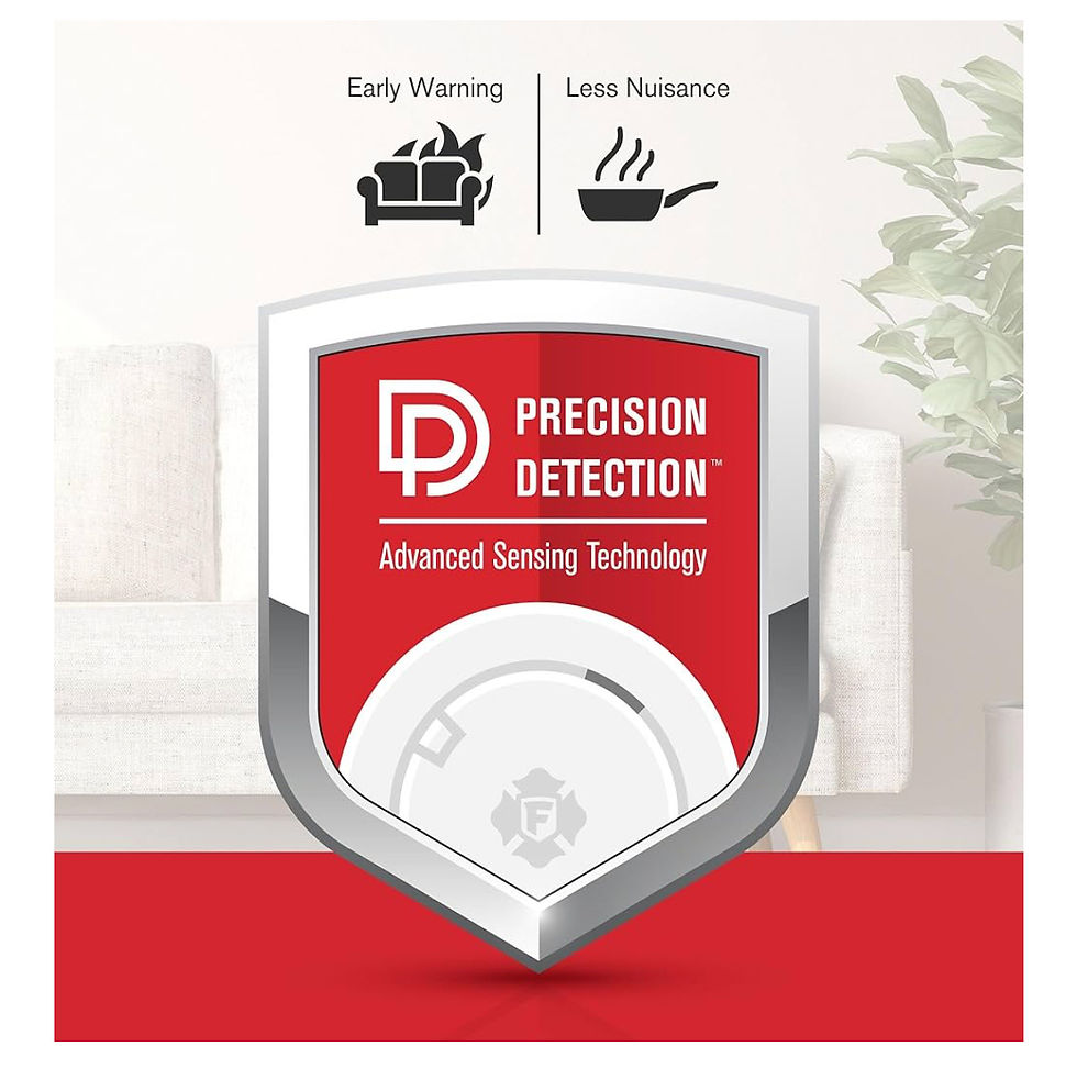 Thumbnail: First Alert Smoke Alarm, Battery-Operated Detector with Test & Silence Button, S