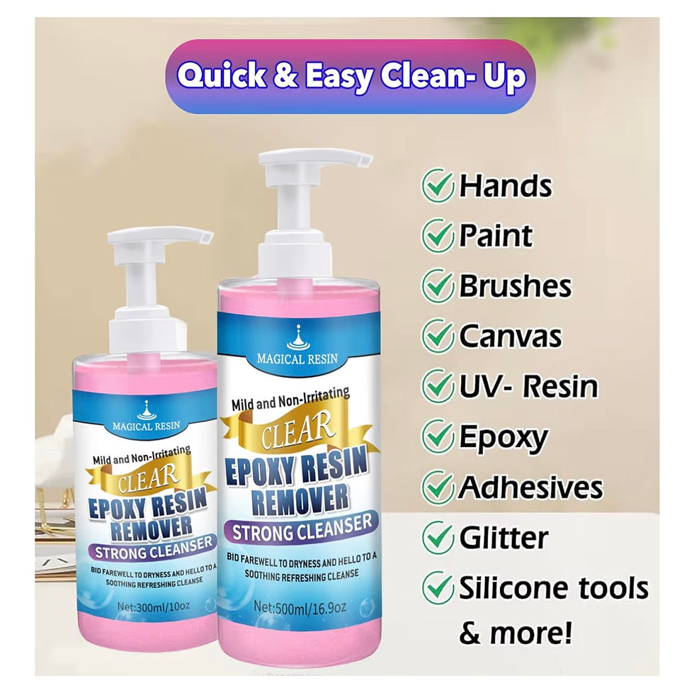 Thumbnail: Hands Resin Remover Gel - All Natural Epoxy Resin Cleaner - Magical Cleanser for