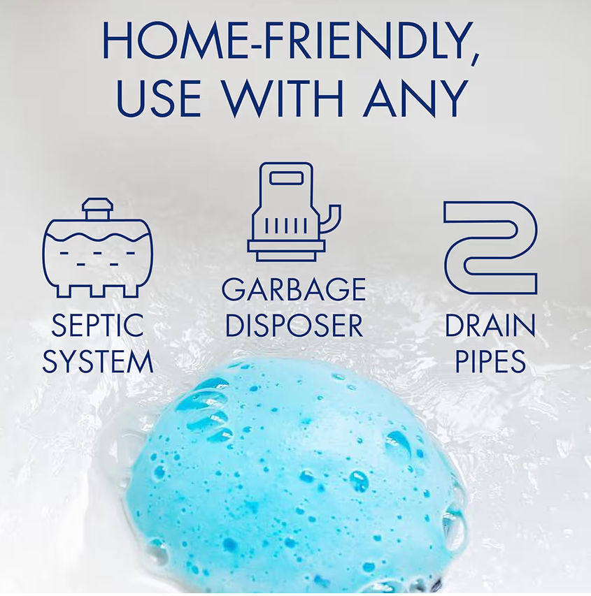 Thumbnail: Glisten Garbage Disposer Cleaner and Freshener, Sink Disposal Odor Eliminator wi