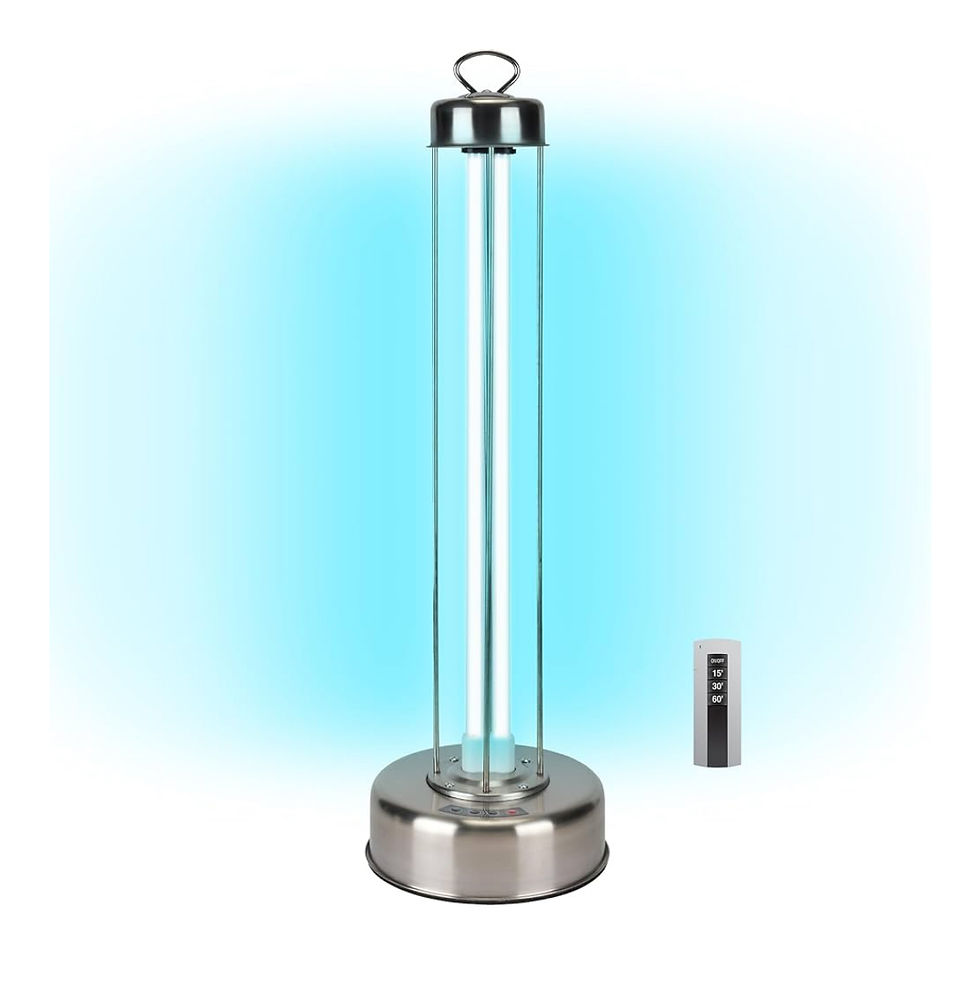 AeraLight Room Surface UV Light Sanitizer - USA 100W Professional Grade UV-C Lam