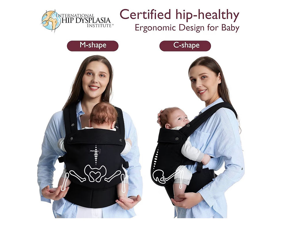Thumbnail: Momcozy Baby Carrier - Ergonomic, Cozy and Lightweight Carrier for 7-45lbs, Effo