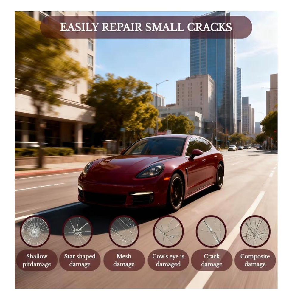 Thumbnail: 2025 New Windshield Repair Kit,Car Windshield Crack Repair Kit,Rock Chip Repair 