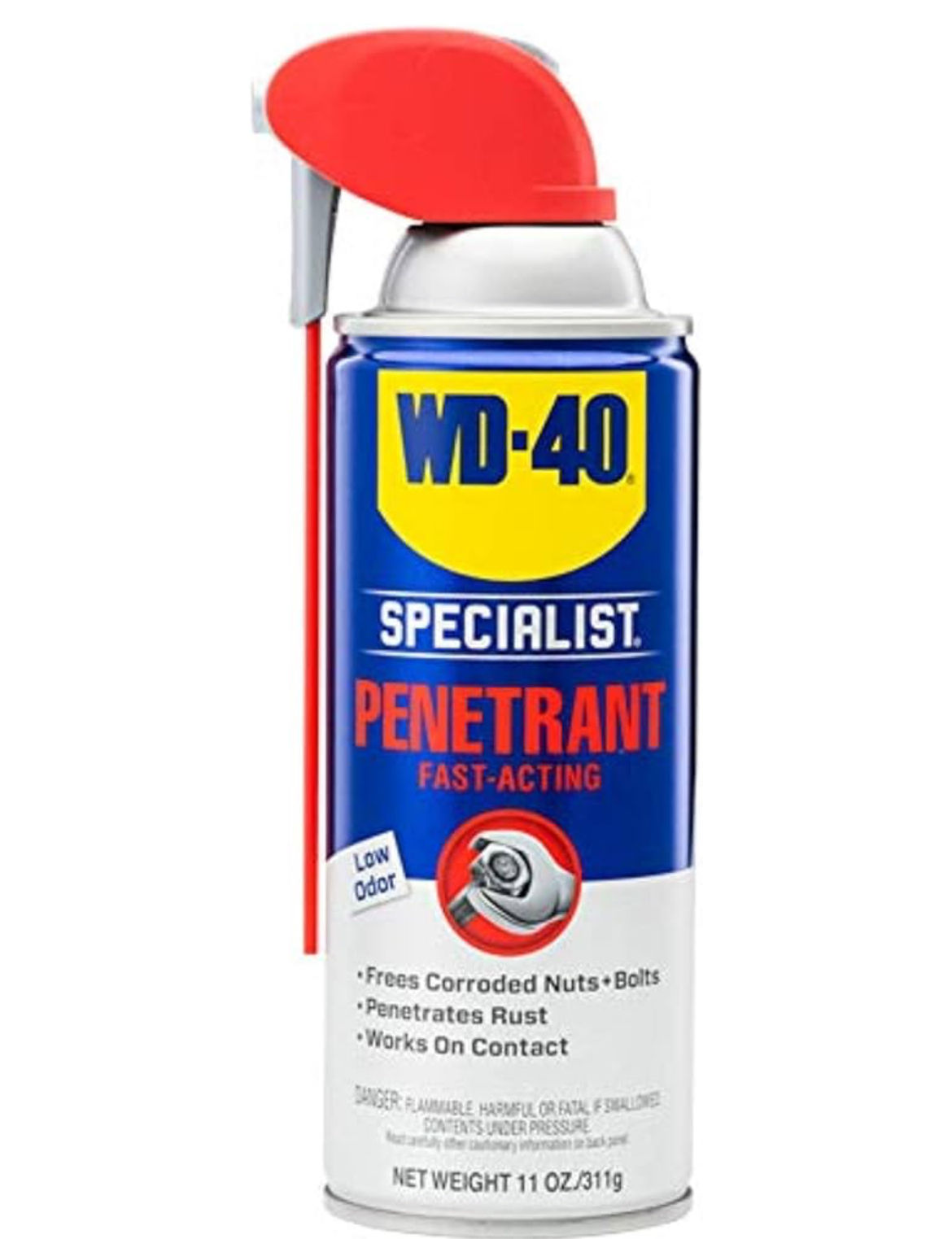 WD-40 Specialist Penetrant with Smart Straw, Penetrant for Metal, Rubber and Pla