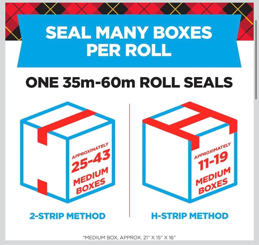Thumbnail: Scotch Heavy Duty Shipping Packing Tape, Clear, Shipping and Packaging Supplies,
