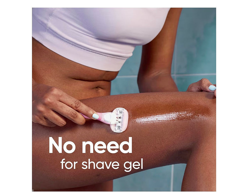 Thumbnail: ComfortGlide White Tea Women's Razor 1 Handle + 4 Blade Refills