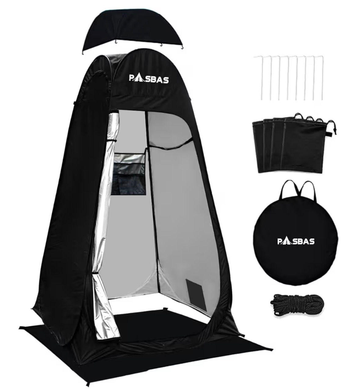 Pop Up Privacy Shower Tent with Carry Bag, Portable Outdoor Toilet Changing Dres