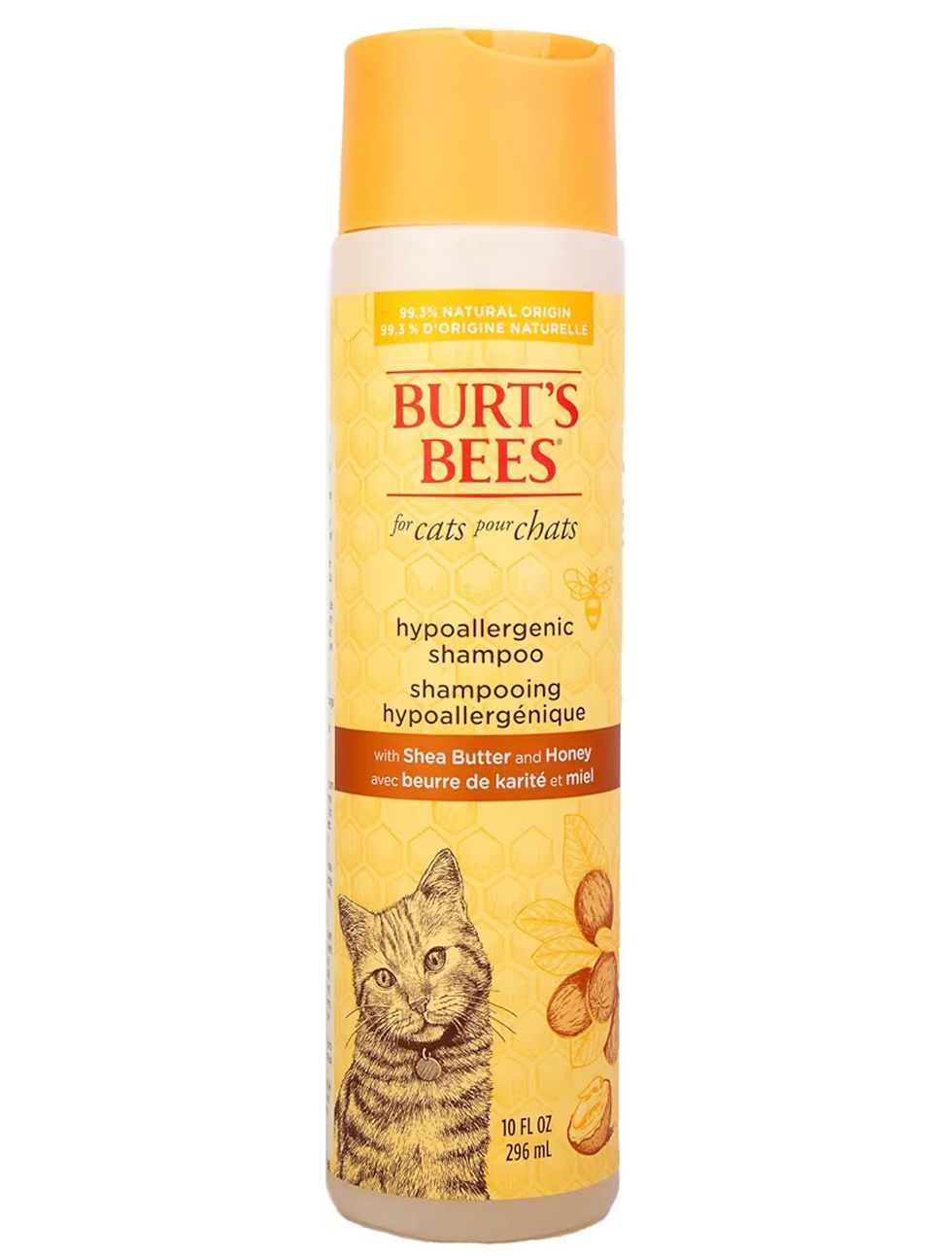 Thumbnail: Burt's Bees for Pets Hypoallergenic Cat Shampoo with Shea Butter and Honey, Gent