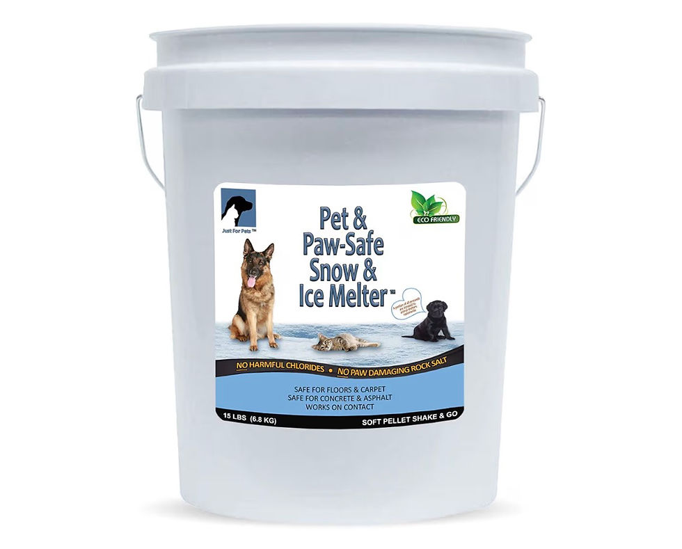 Thumbnail: JUST FOR PETS Snow & Ice Melter Safe for Pets & Paws Contains No Toxic Chlorides