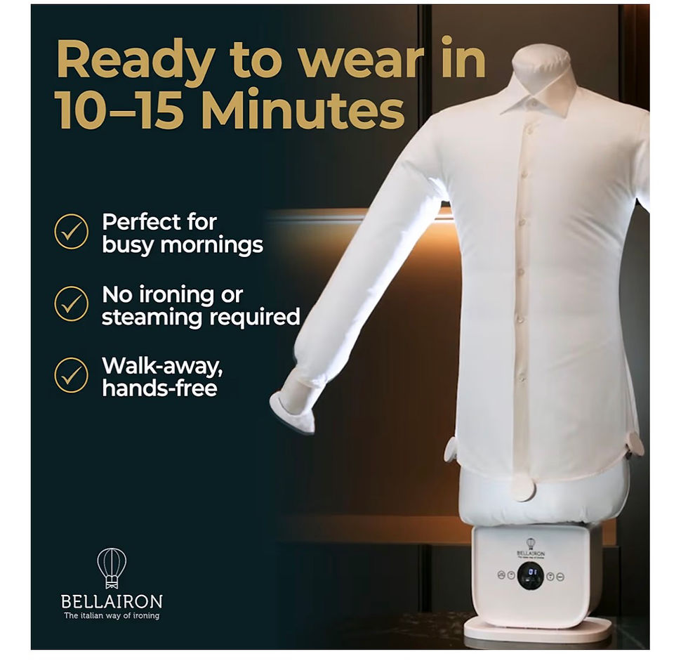 Thumbnail: Original Automatic Hot Air Garment Dryer & Iron – Hands-Free Wrinkle Remover for