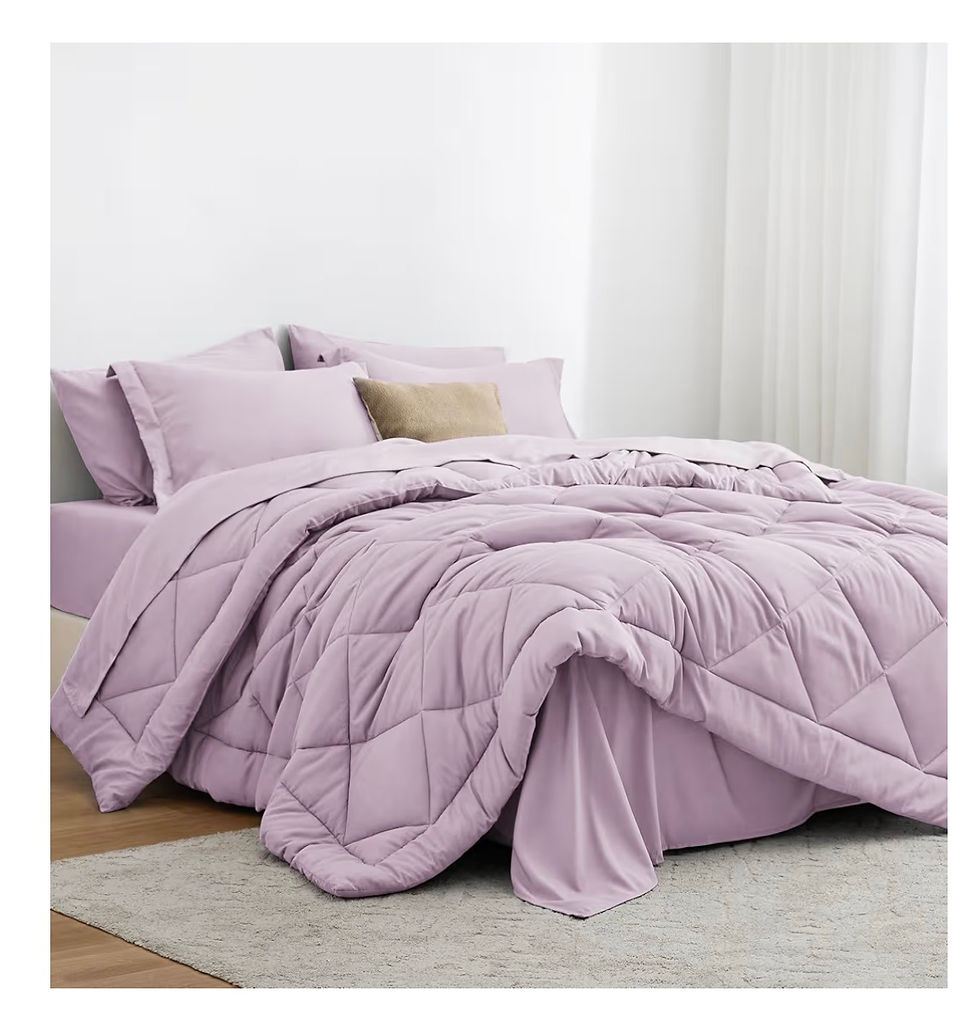 Thumbnail: Love's cabin Comforter Set 7 Pieces Full Bed in a Bag, All Seaso