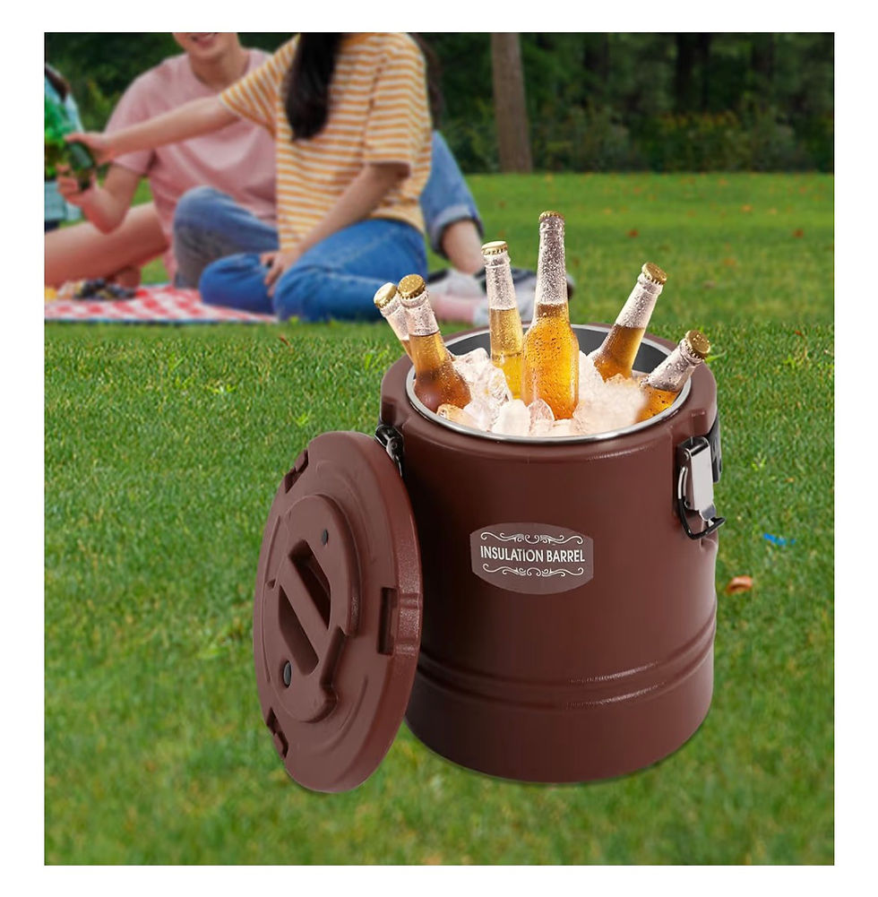 Thumbnail: 15.9QT Insulated Soup Container, 4 Gallon Commercial Food Warmer with Lid for Ho