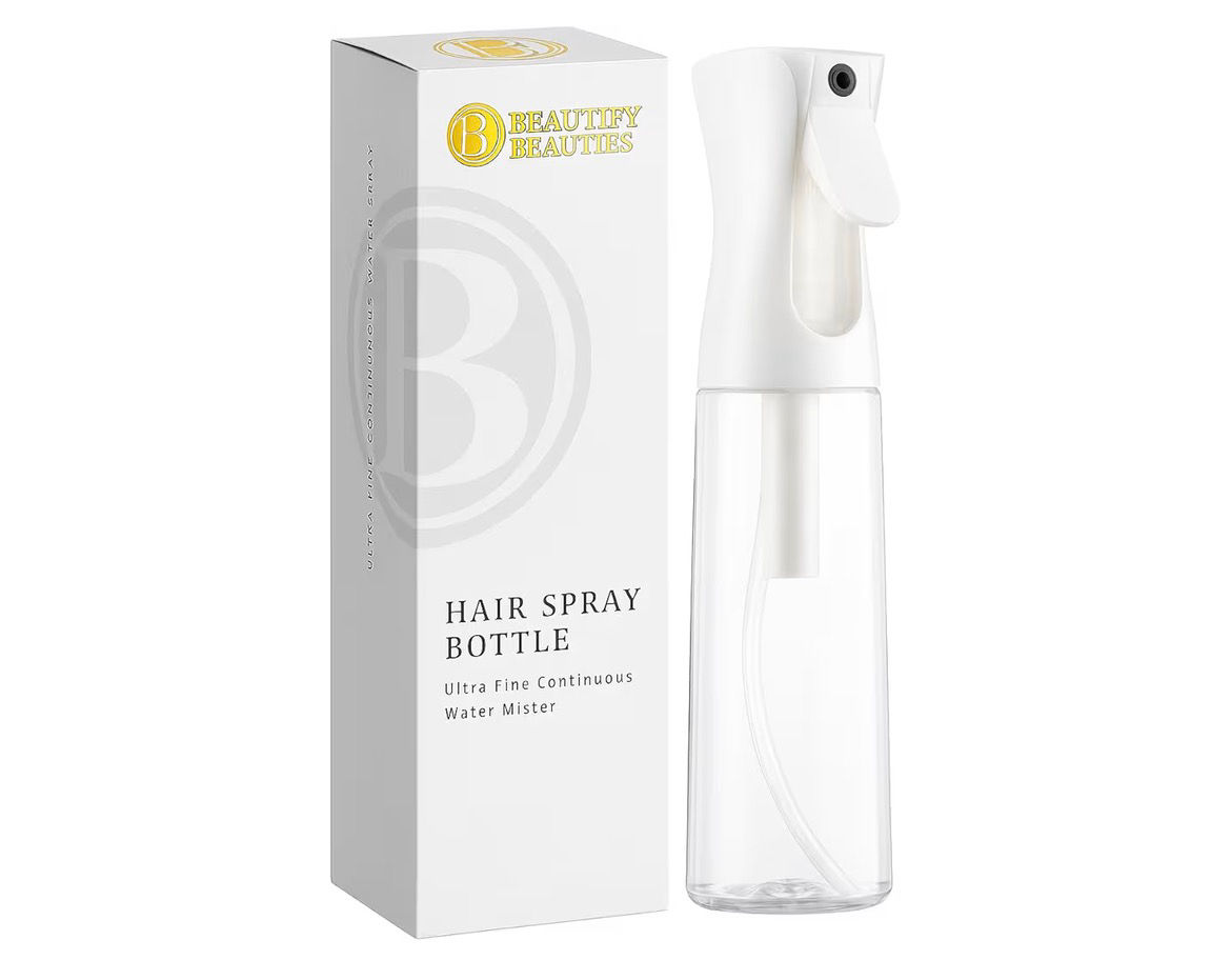 BeautifyBeauties Spray Bottle For Hair – Continuous Mister Spray Bottle for Hair