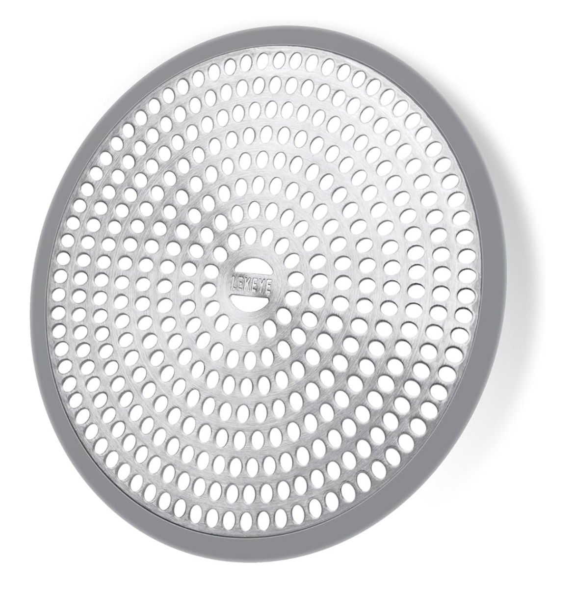 LEKEYE Shower Drain Hair Catcher/Strainer/Stainless Steel and Silicone