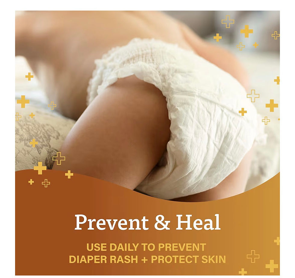 Thumbnail: A+D Original Diaper Rash Ointment Prevents & Treats Diaper Rash, Moisturizing Sk